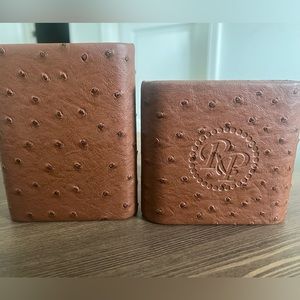 Rocky Patel Brown Ostrich Leather Cigar Holder